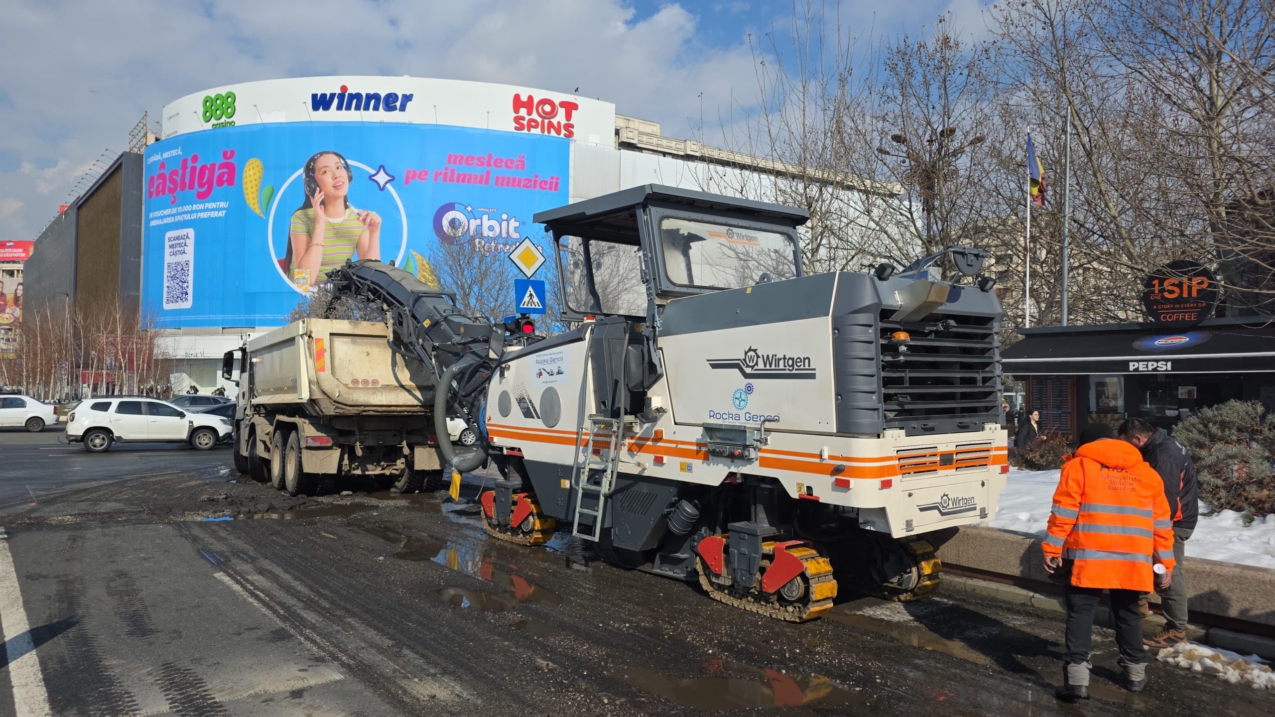 Freza W150 - latime de frezare 1.5m Freza W150 - latime de frezare 1.5m